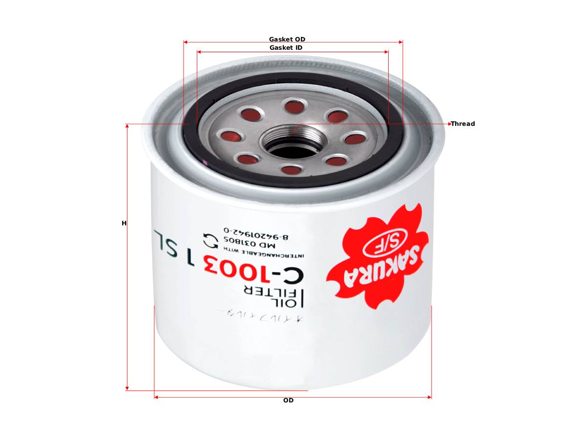 Sakura Filter C-1003 1 SL | Sakura Filter